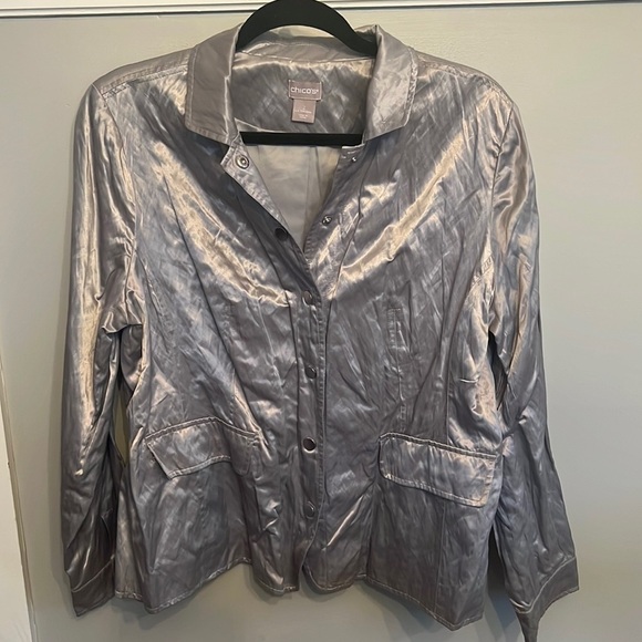 Chico’s jacket. Size 2. Medium - Picture 1 of 4